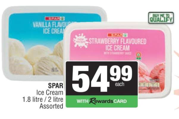 SPAR Ice Cream