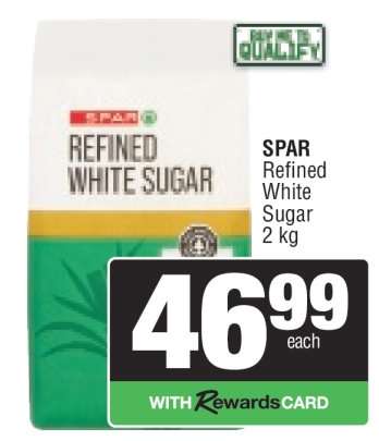 SPAR Refined White Sugar