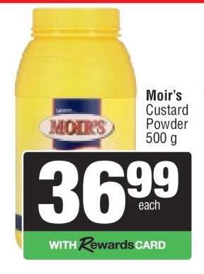 Moir's Custard Powder 500 g