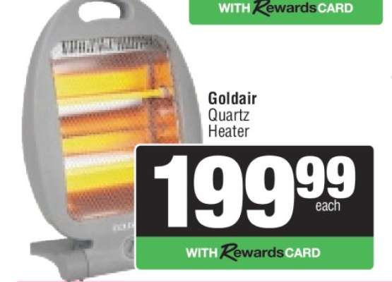 Goldair Quartz Heater