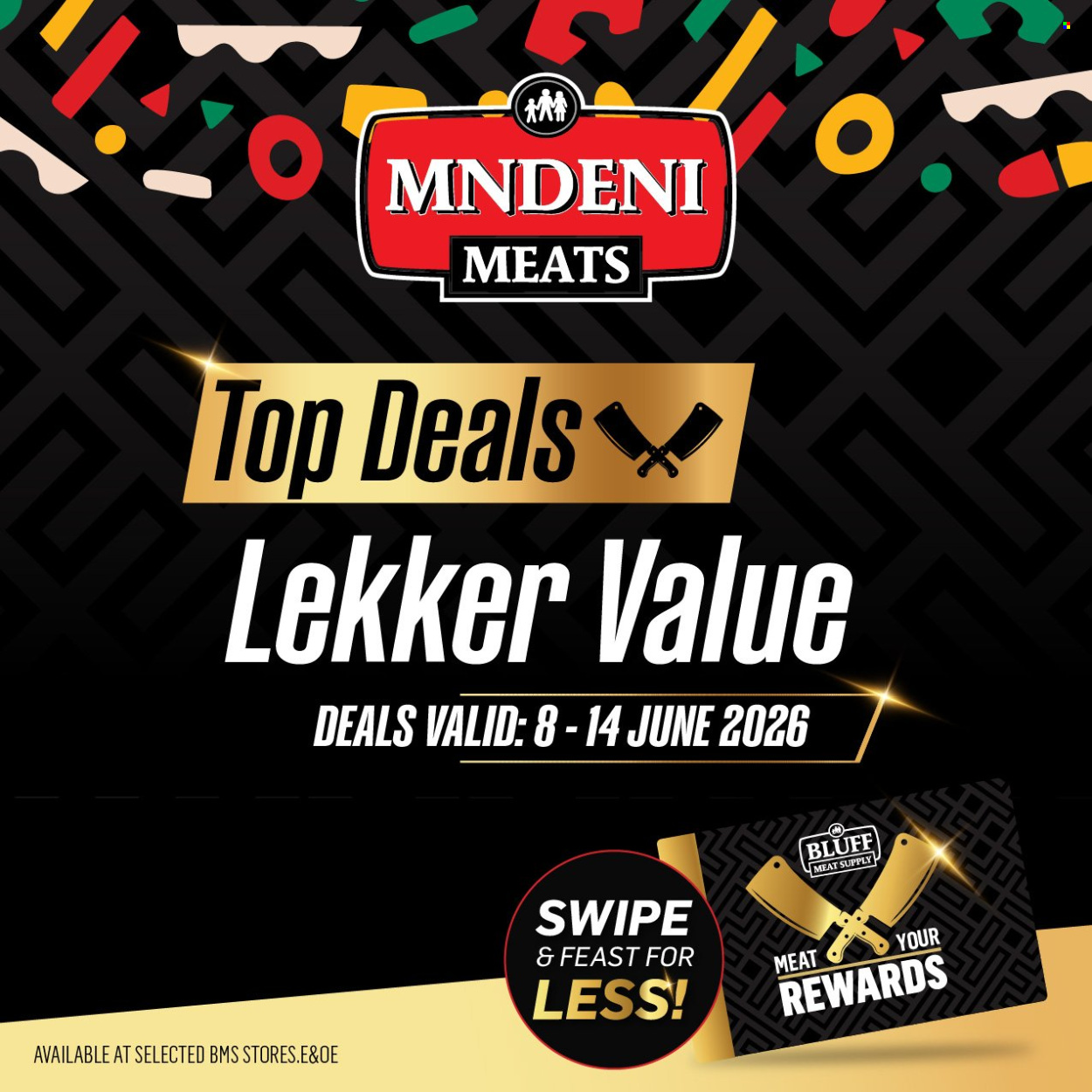 Mndeni Meats specials - 08/06/2026 - 14/06/2026. Page 1