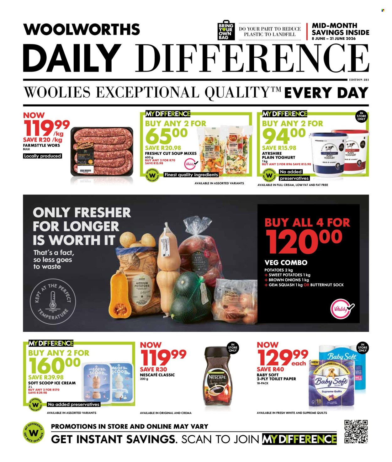 Woolworths specials - 08/06/2026 - 21/06/2026. Page 1