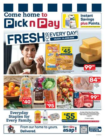 Pick n Pay catalogue  - 08/06/2026 - 14/06/2026.