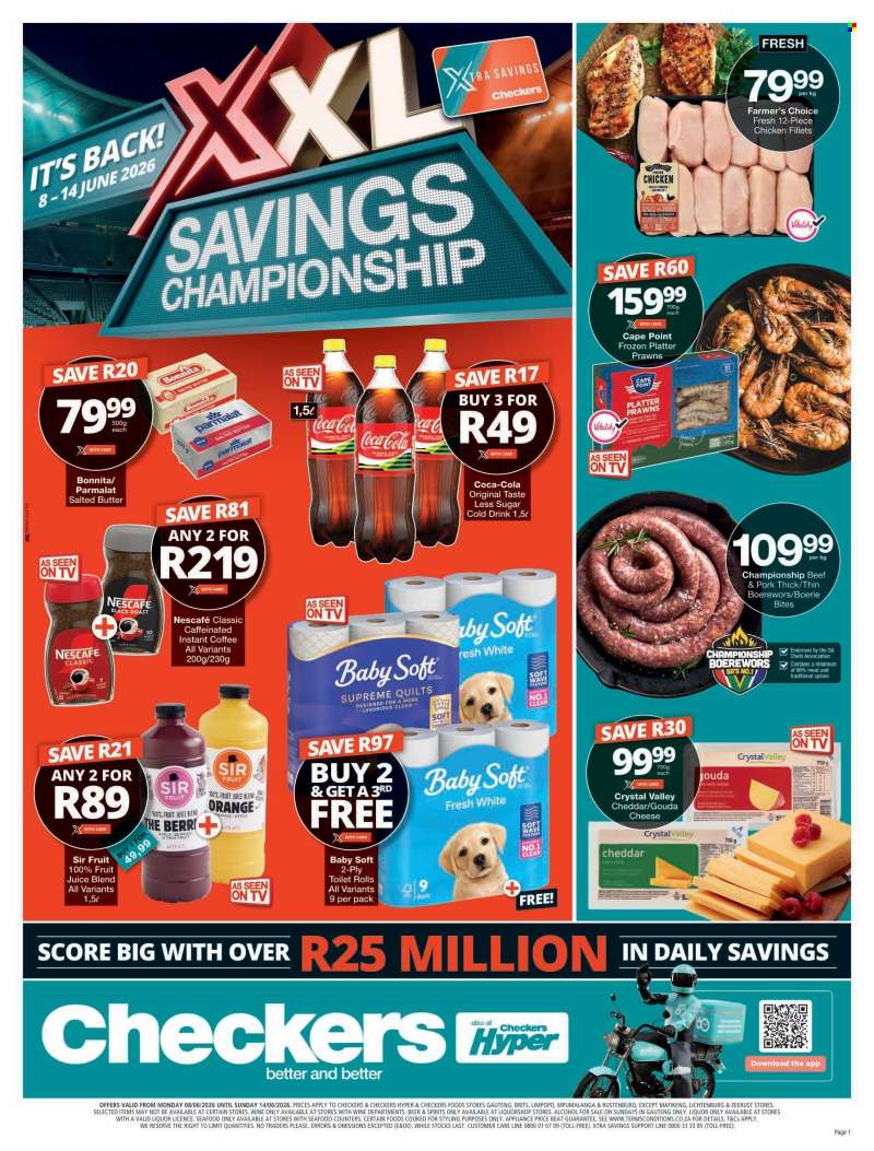 Checkers catalogue  - 08/06/2026 - 14/06/2026.