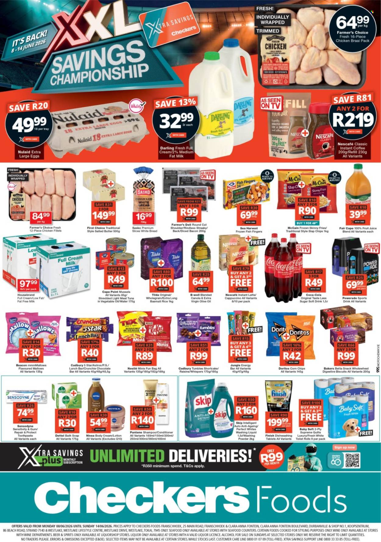 Checkers specials - 08/06/2026 - 14/06/2026. Page 1