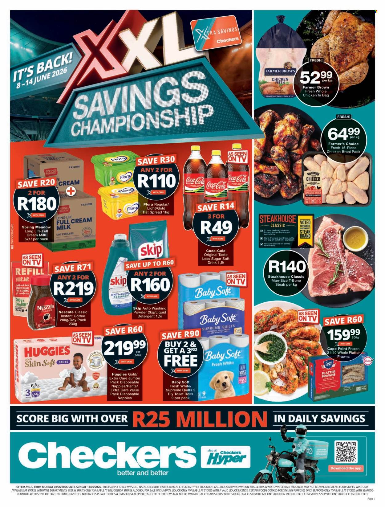 Checkers specials - 08/06/2026 - 14/06/2026. Page 1