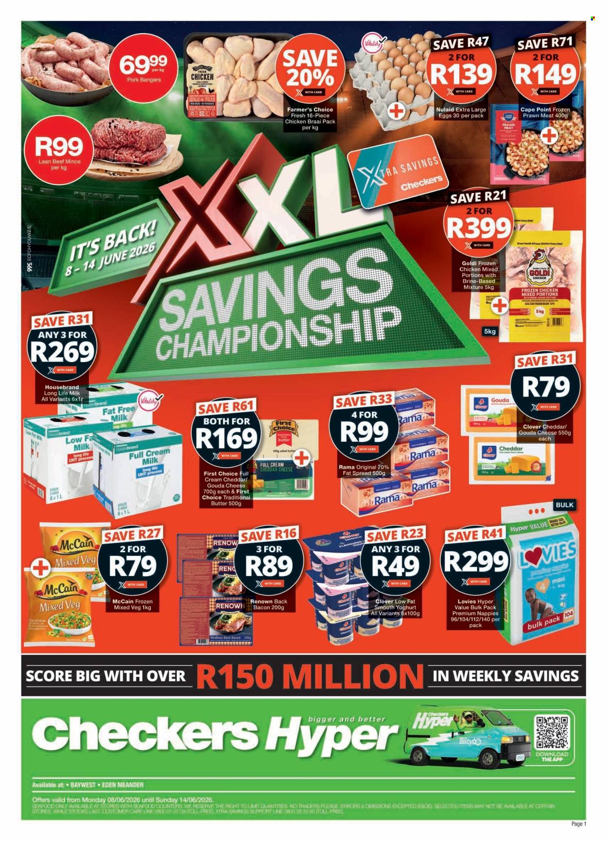 Checkers specials - 08/06/2026 - 14/06/2026. Page 1