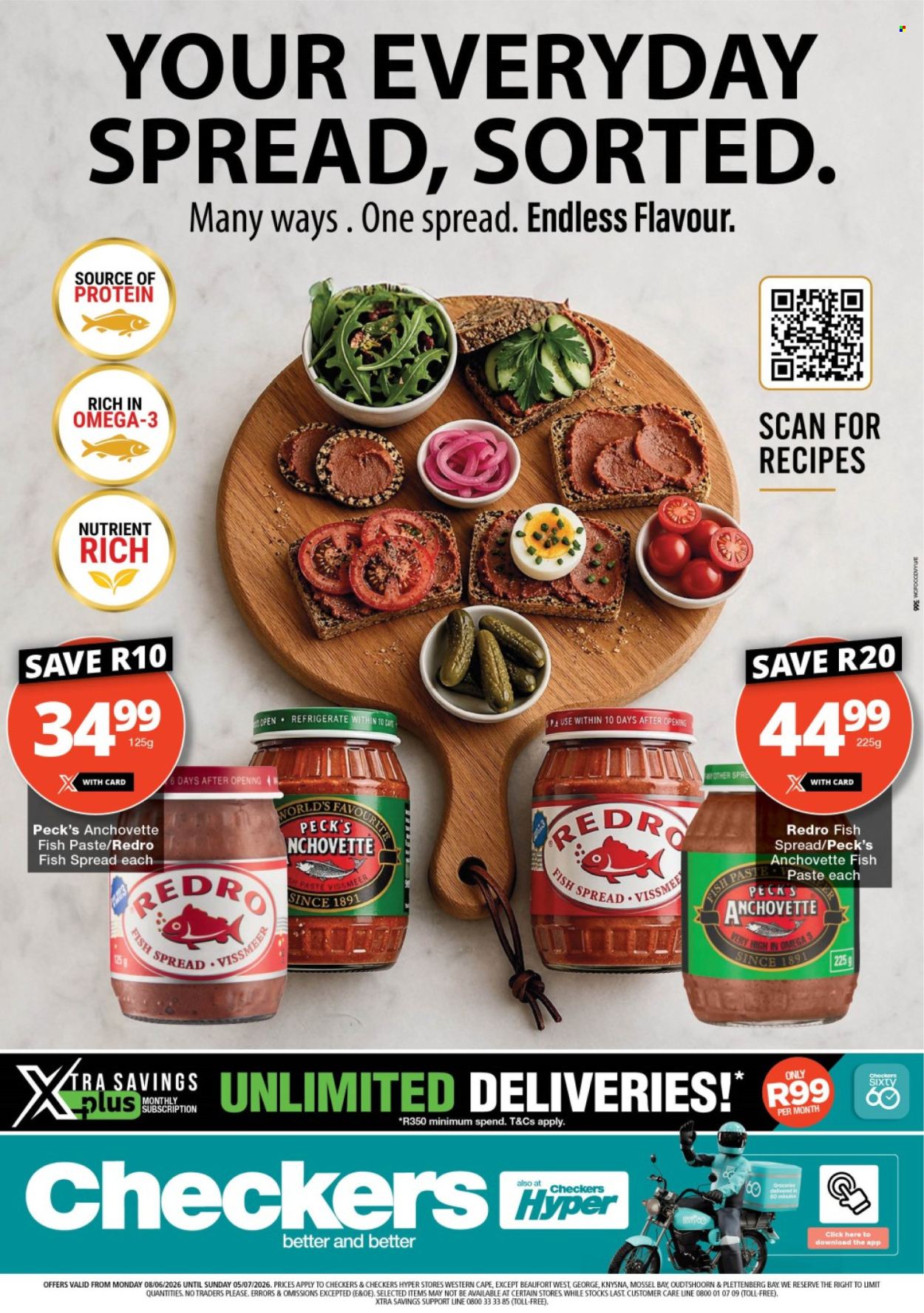 Checkers specials - 08/06/2026 - 05/07/2026. Page 1