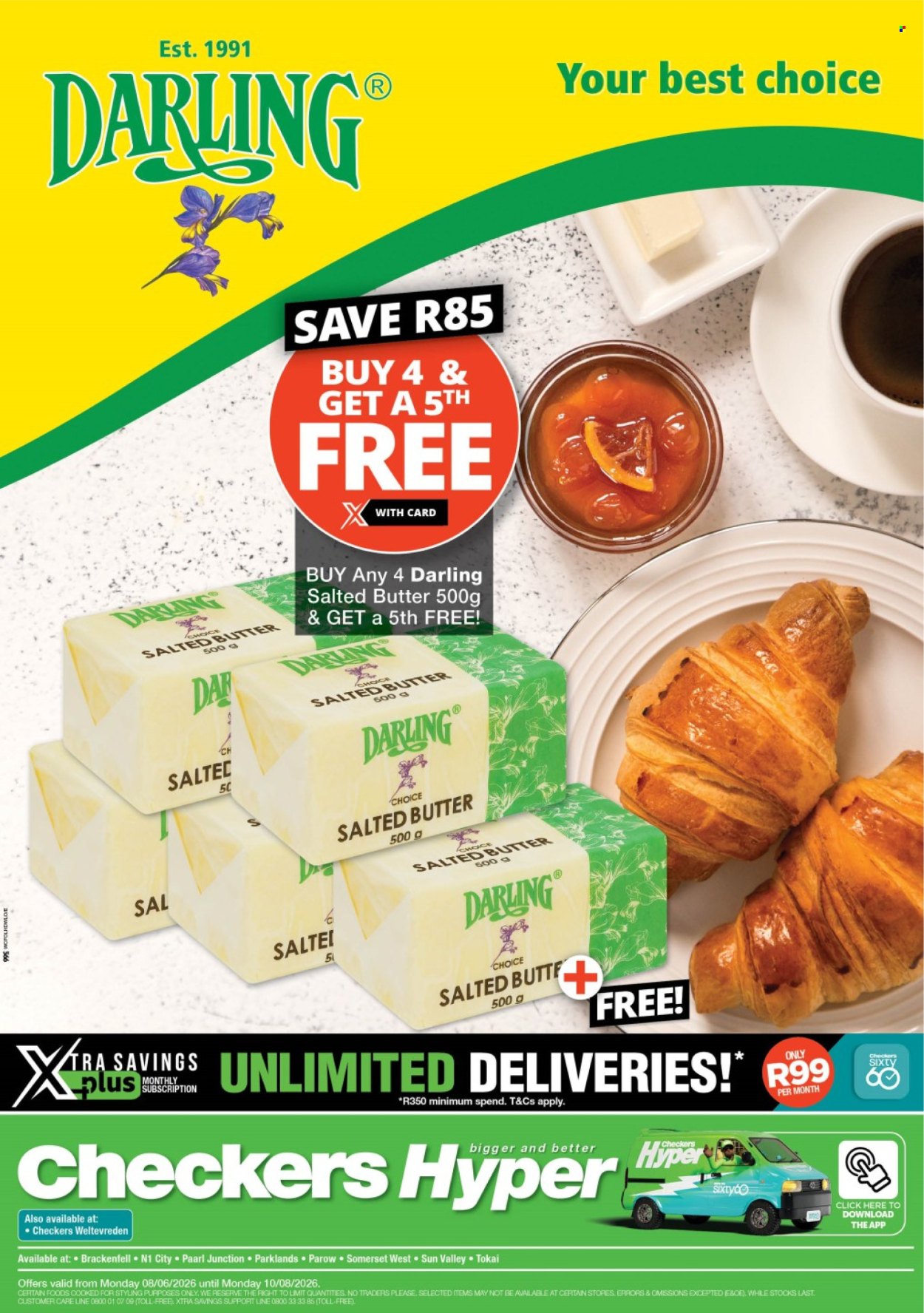 Checkers specials - 08/06/2026 - 10/08/2026. Page 1