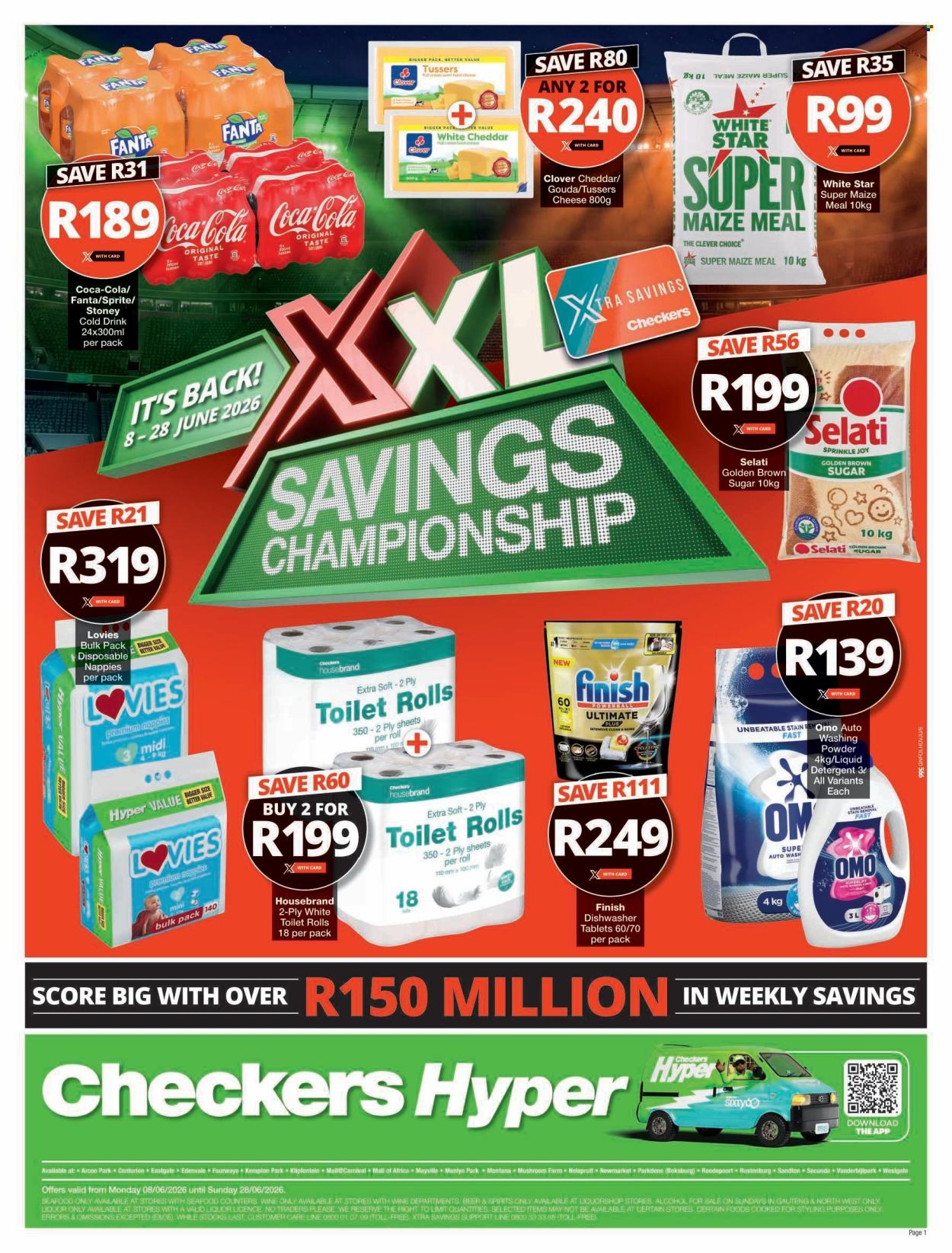 Checkers specials - 08/06/2026 - 28/06/2026. Page 1