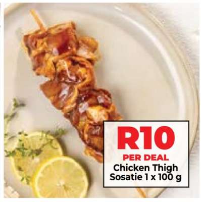 Chicken Thigh Sosatie