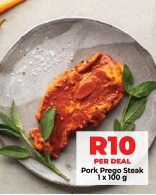Pork Prego Steak
