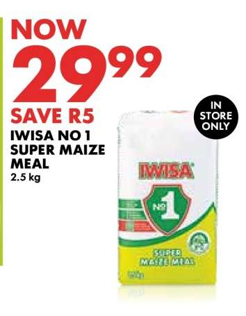 IWISA No. 1 Super Maize Meal