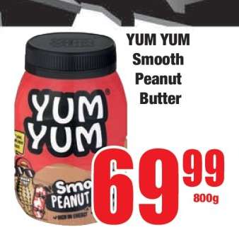 Yum Yum Smooth Peanut Butter