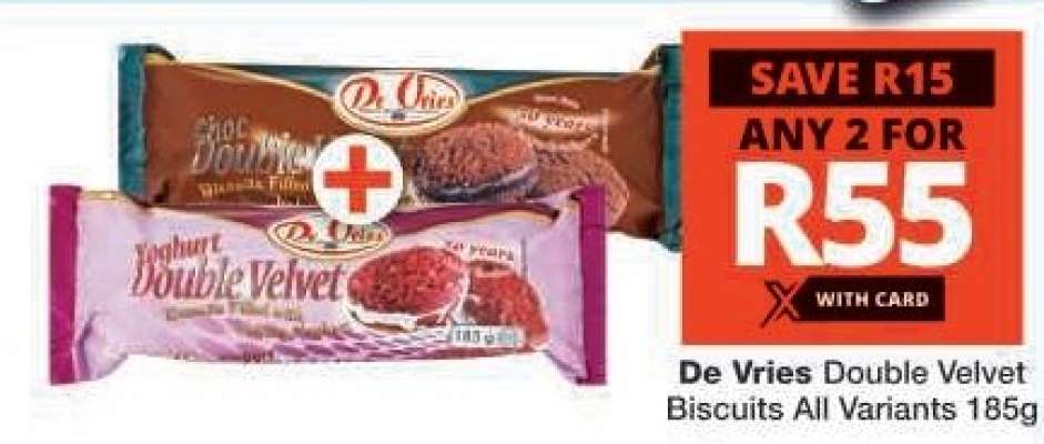 De Vries Double Velvet Biscuits