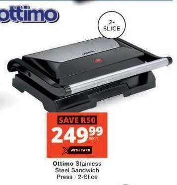 Ottimo Stainless Steel Sandwich Press