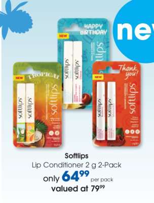 Softlips Lip Conditioner 2 g 2-Pack