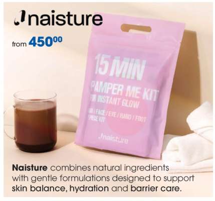 Naisture 15 Min Pamper Me Kit