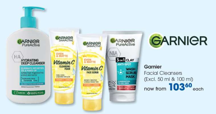 Garnier Facial Cleansers