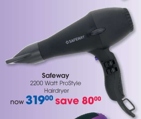 Safeway 2200 Watt ProStyle Hairdryer