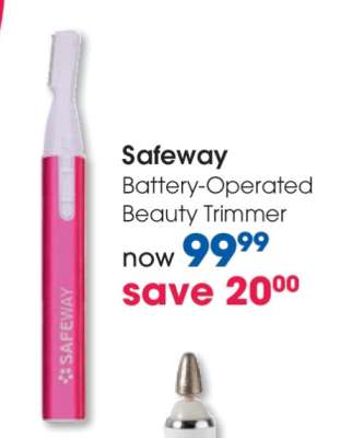 Safeway Battery-Operated Beauty Trimmer