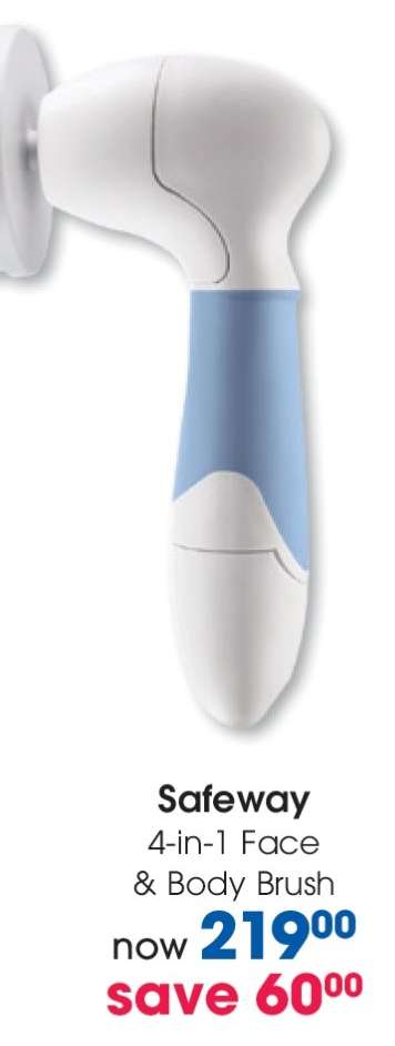 Safeway 4-in-1 Face & Body Brush