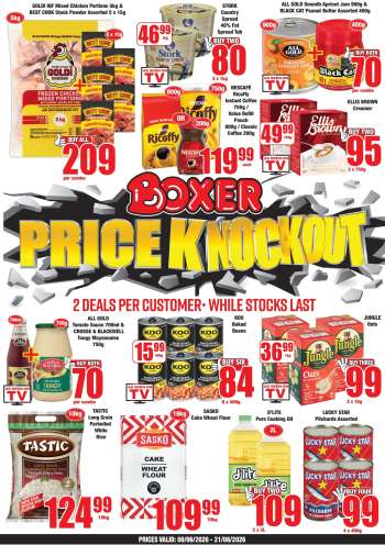 Boxer catalogue  - 08/06/2026 - 21/06/2026.