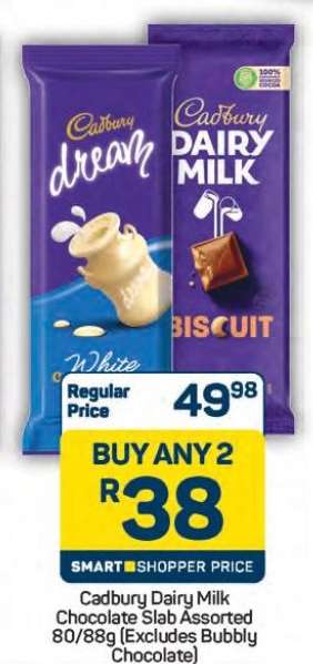 Cadbury Dairy Milk Chocolate Slab Assorted