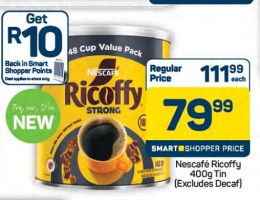 Nescafé Ricoffy 400g Tin
