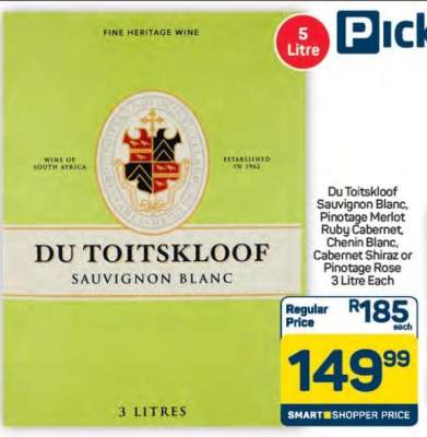 Du Toitskloof Sauvignon Blanc