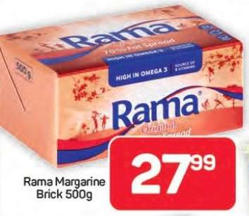 Rama Margarine Brick 500g