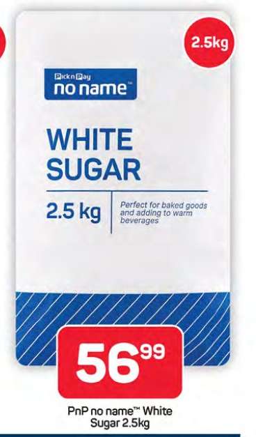 PnP no name™ White Sugar 2.5kg