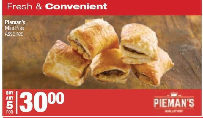Pieman's Mini Pies Assorted