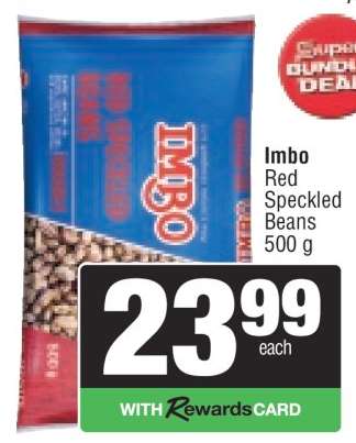 Imbo Red Speckled Beans 500 g