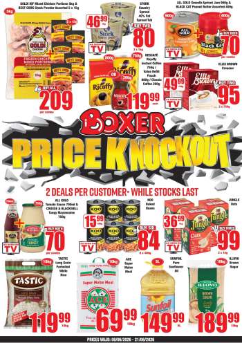 Boxer catalogue  - 08/06/2026 - 21/06/2026.
