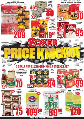 Boxer catalogue  - 08/06/2026 - 21/06/2026.