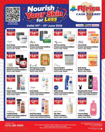 Africa Cash & Carry catalogue  - 09/06/2026 - 15/06/2026.