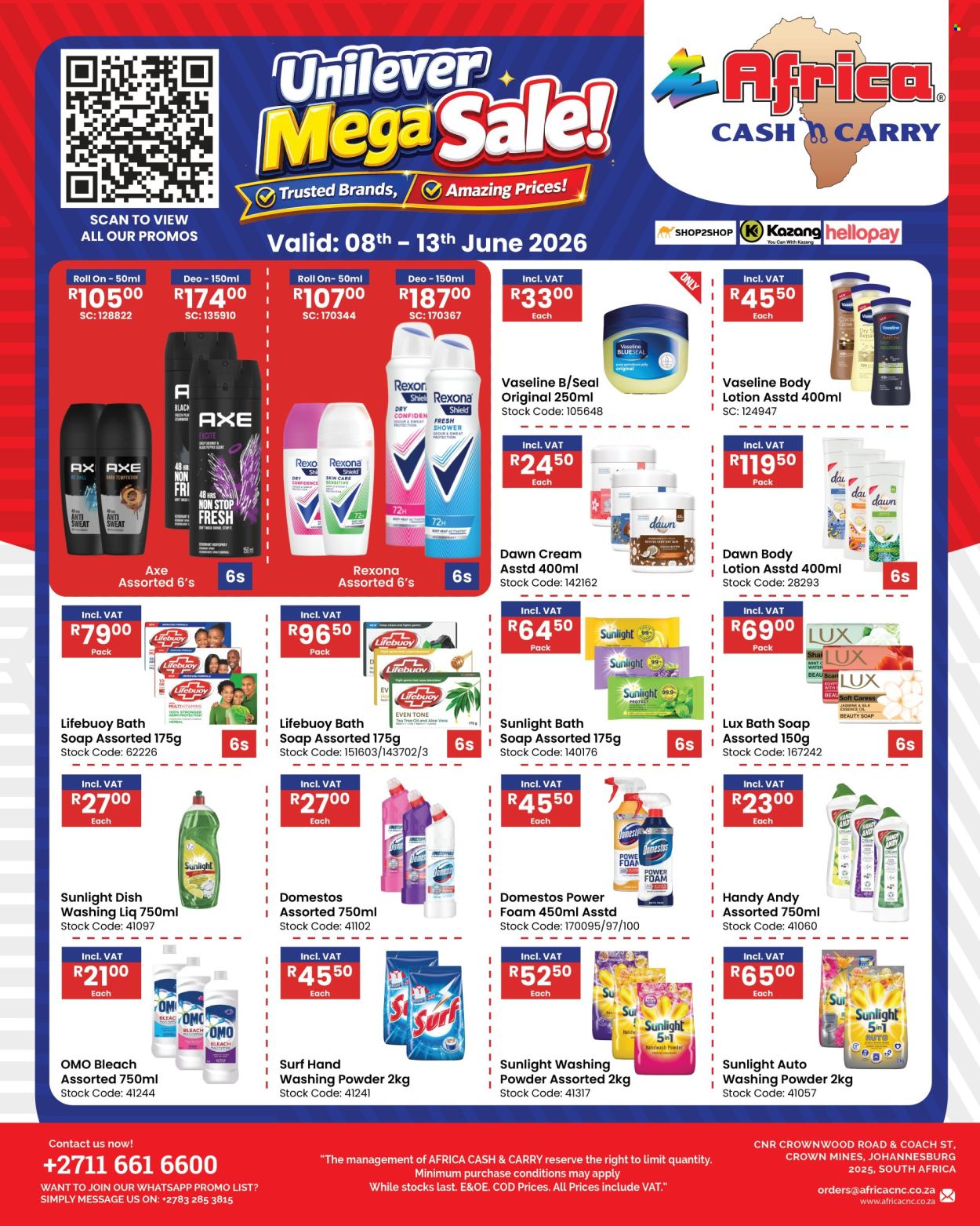 Africa Cash & Carry specials - 08/06/2026 - 13/06/2026. Page 1