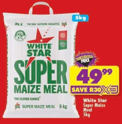 White Star Super Maize Meal 5kg