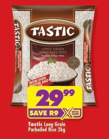 Tastic Long Grain Parboiled Rice-2kg
