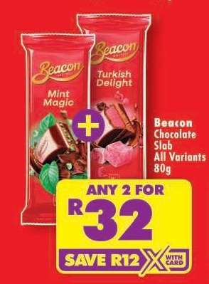 BEACON CHOCOLATE SLAB