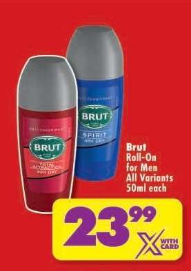Brut Roll-On for Men All Variants