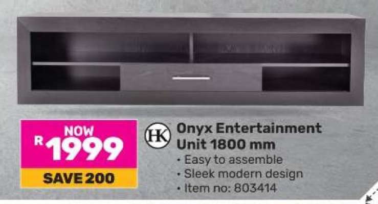 Onyx Entertainment Unit 1800 mm