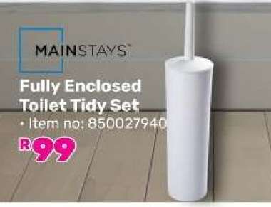 Fully Enclosed Toilet Tidy Set