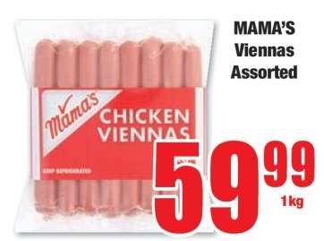 MAMA'S Viennas Assorted