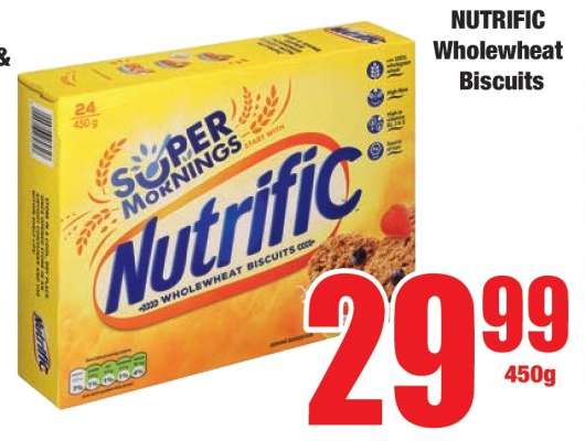 NUTRIFIC Wholewheat Biscuits