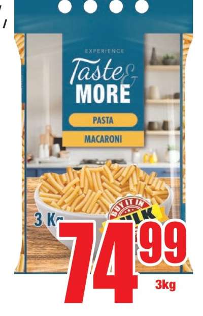 Taste More Pasta Macaroni