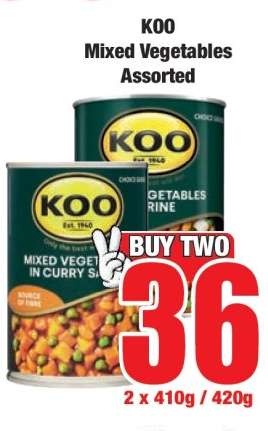 KOO Mixed Vegetables Assorted
