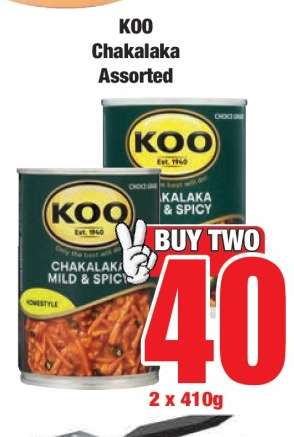 KOO Chakalaka Assorted