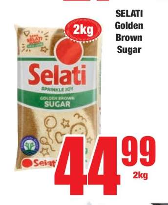 Selati Golden Brown Sugar